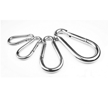 acier inoxydable 304 316 8cm 8 mm Karabiner Snap Link Carabiner ovale Crochet